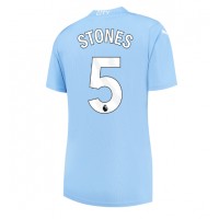 Manchester City John Stones #5 Hemmatröja Kvinnor 2023-24 Korta ärmar
